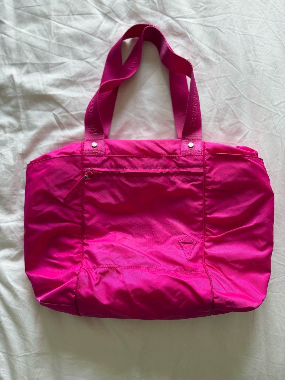 Lululemon Ivivva x Disney RARE Discontinued Duffle Sling Hobo Bag Splatter Pink